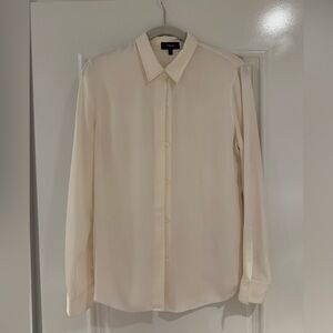 Theory Men's Ivory Dress Shirt